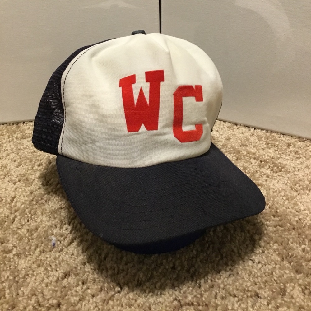 Vintage New Era trucker hat.